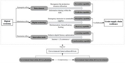 How the digital economy enhances the grain supply chain resilience in China: exploring the moderating effects of government innovation-driven